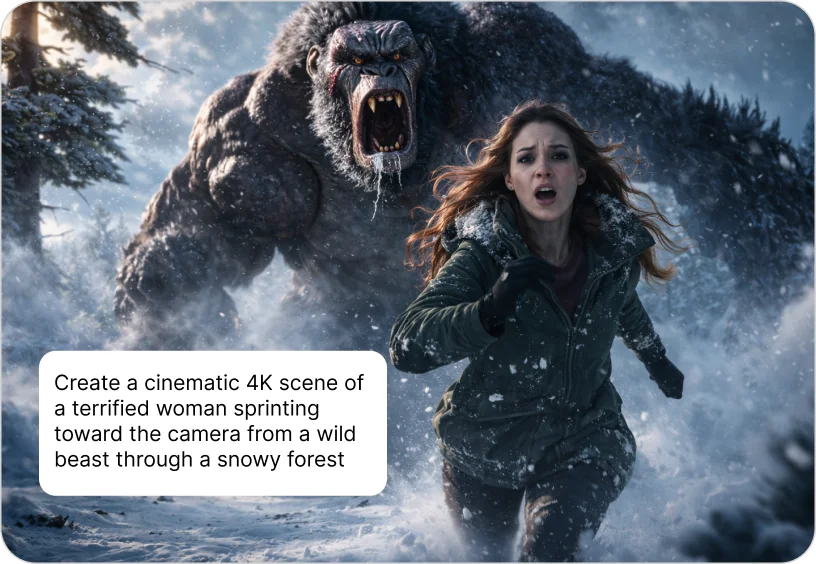 Skip the complexity of traditional editing. With Steve AI’s online movie maker, you can create movies directly in your browser. Type a script, add background music, and the AI handles transitions, timing, and effects automatically.